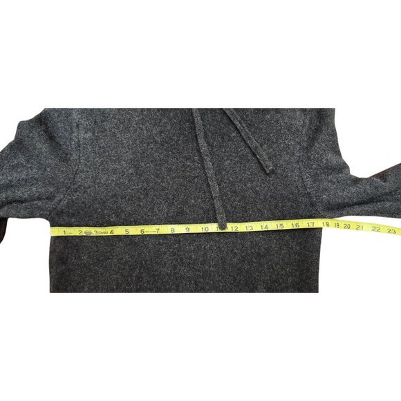 Naadam Sweater M Recycled Cashmere Hoodie Dark Gray Casual - Picture 12 of 15